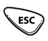 دگمه ESCAPE H100 KEYPAD