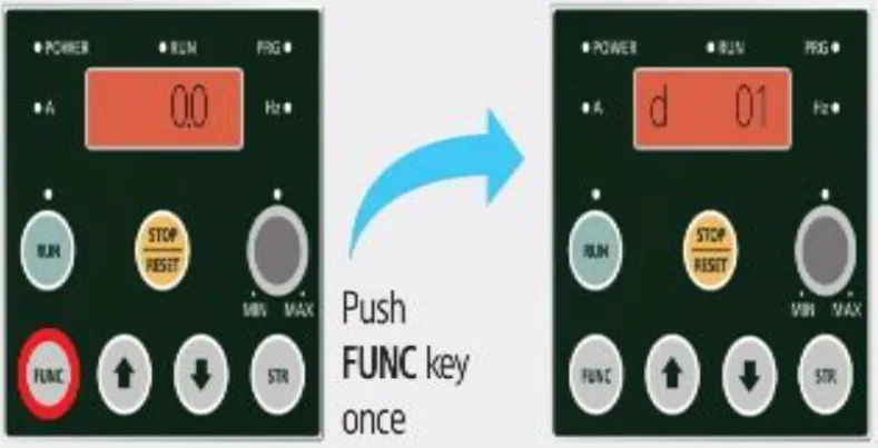 تغییر پارامتر E1